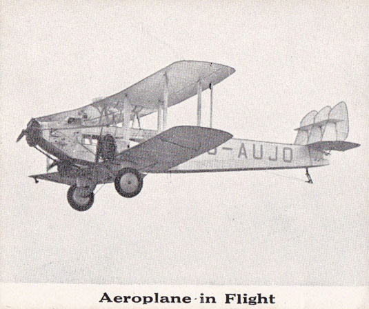 Aeroplane in Flight